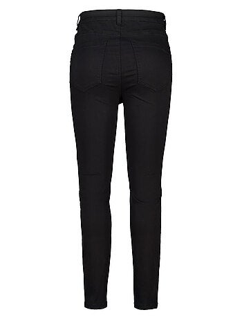 MS MODE Jean Jean skinny taille haute CHERRY