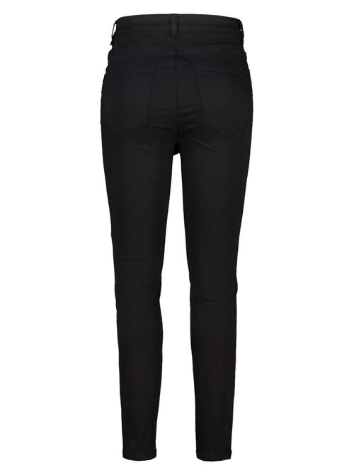 MS MODE Jean Jean skinny taille haute CHERRY - Kiabi