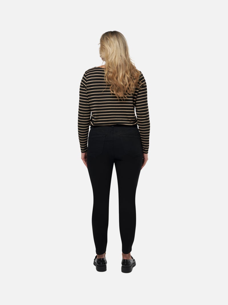 MS MODE Jean Jean slim IRIS Noir - Kiabi