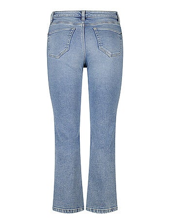 MS MODE Jean Jean straight leg à taille mi-haute