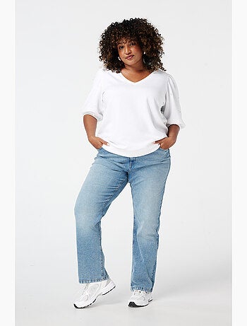 MS MODE Jean Jean straight leg LILY