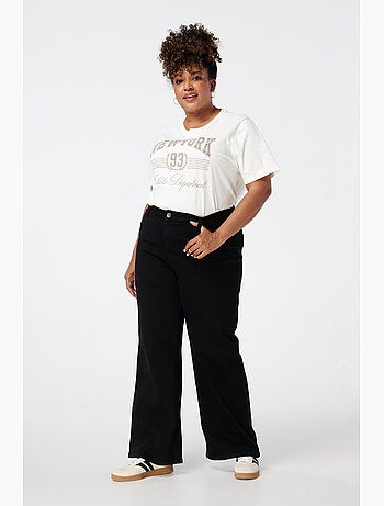 MS MODE Jean Jean wide leg IVY
