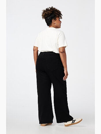 MS MODE Jean Jean wide leg IVY