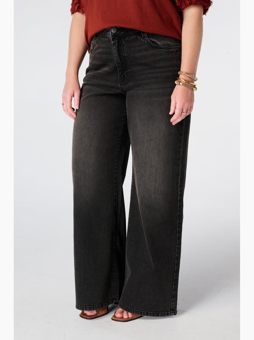 Ms Mode Jean jeans larges à taille haute - Kiabi