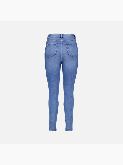 Ms mode jean skinny à taille haute cherry - Kiabi