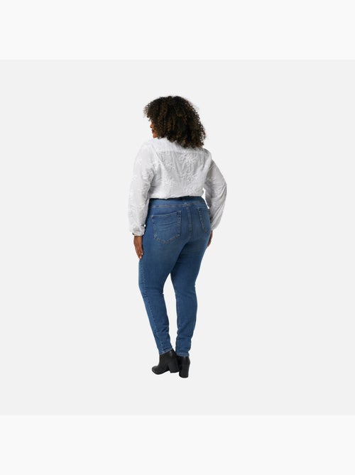 Ms mode jean skinny à taille haute cherry - Kiabi