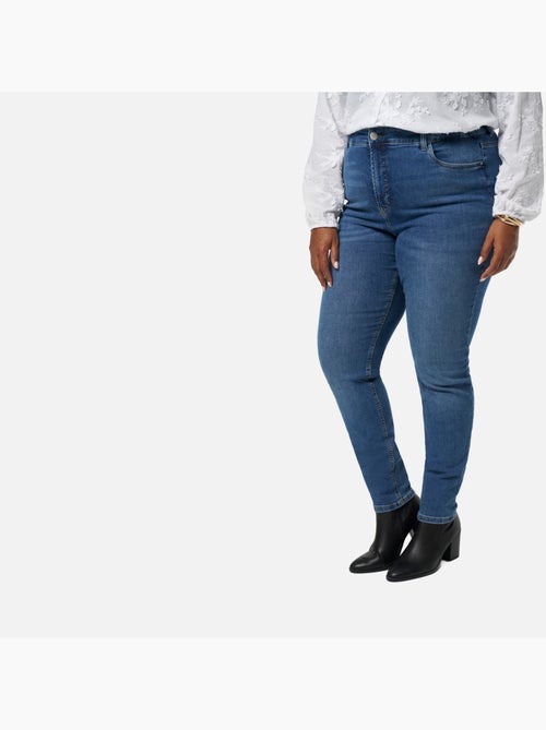 Ms mode jean skinny à taille haute cherry - Kiabi