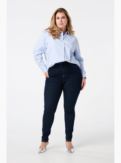 Ms mode jean skinny taille haute cherry - Kiabi Ms mode jean skinny taille haute cherry - Kiabi