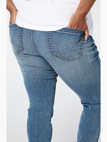 Ms mode jean skinny taille haute cherry