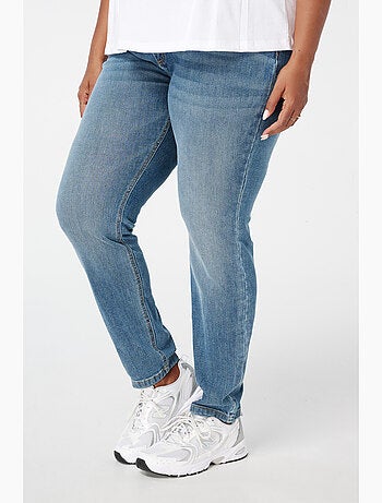 Ms mode jean skinny taille haute cherry