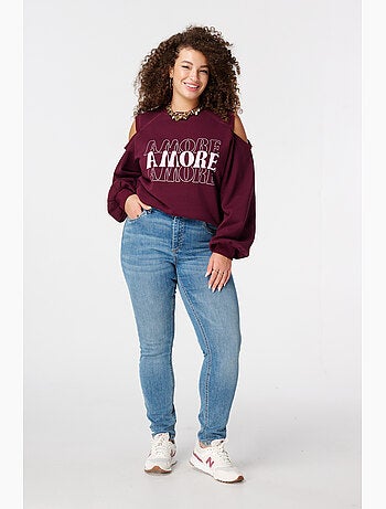 Ms mode jean slim iris avec stretch