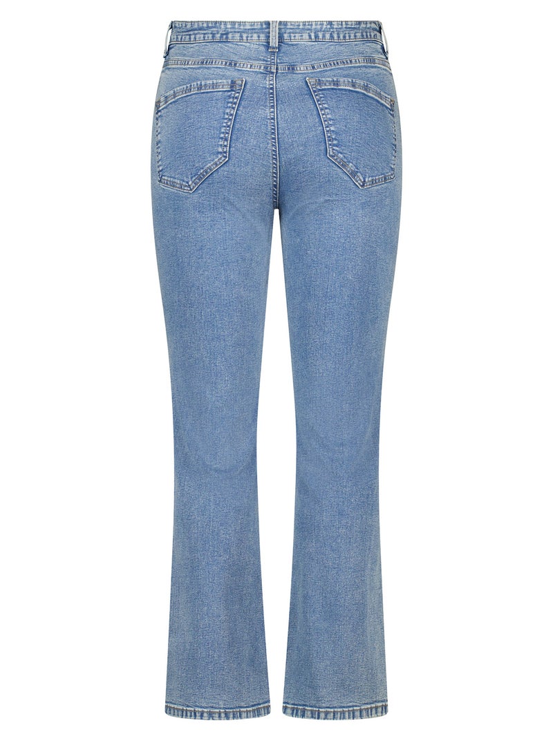Ms mode jean straight leg lily Bleu denim - Kiabi