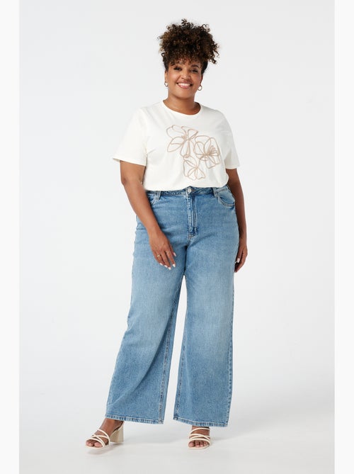 Ms mode jean wide leg ivy - Kiabi Ms mode jean wide leg ivy - Kiabi