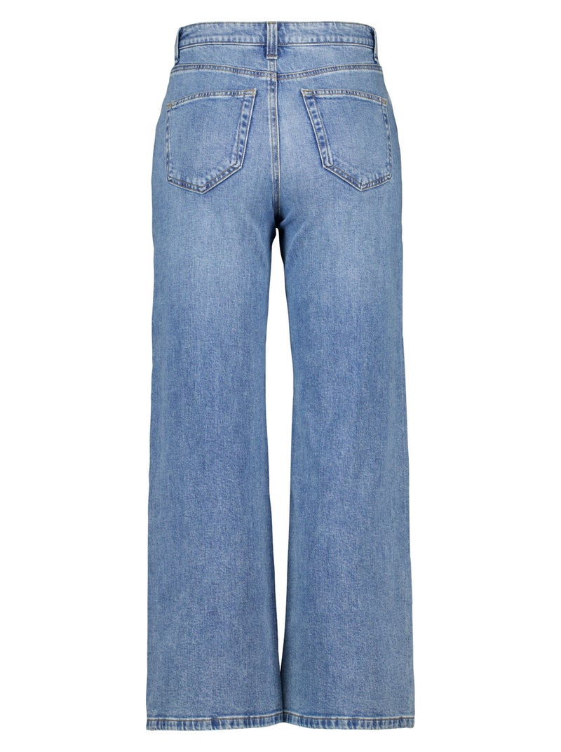 Ms mode jean wide leg ivy Bleu denim - Kiabi