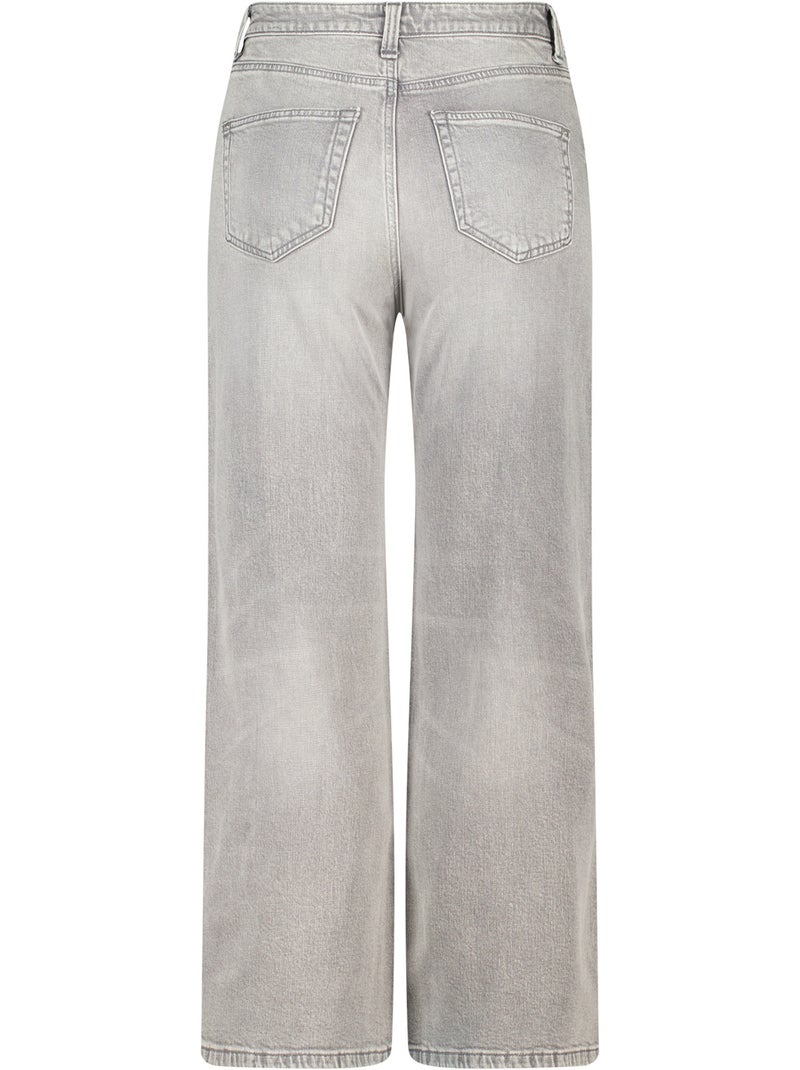 Ms mode jean wide leg ivy Gris - Kiabi