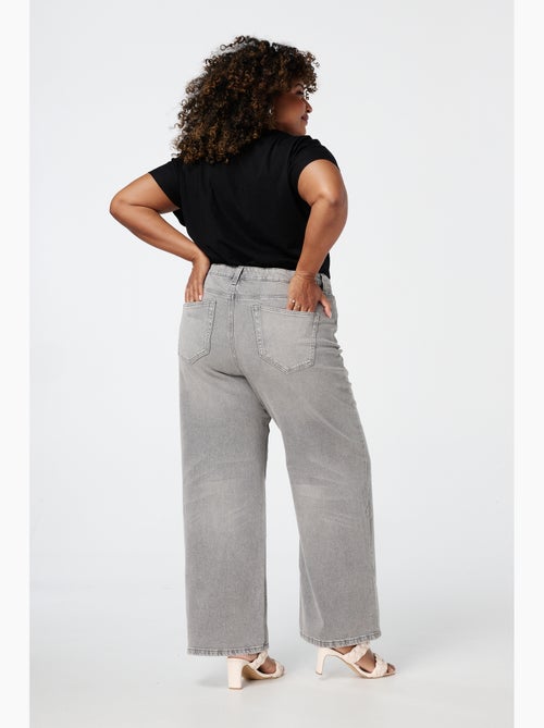 Ms mode jean wide leg ivy - Kiabi