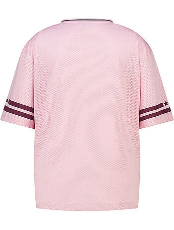 Ms mode jersey oversize à imprimé sportif
