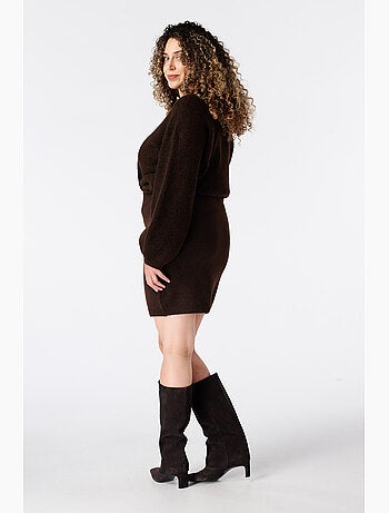 Ms mode jupe courte en maille