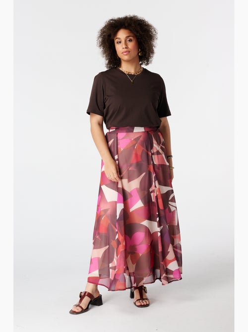 Ms Mode Jupe jupe midi avec imprimé - Kiabi Ms Mode Jupe jupe midi avec imprimé - Kiabi