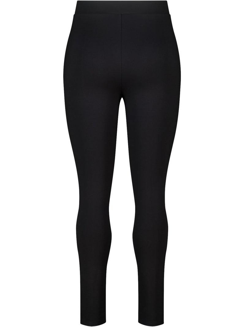 Ms Mode Legging gilet long à fermeture boutonnée Noir - Kiabi