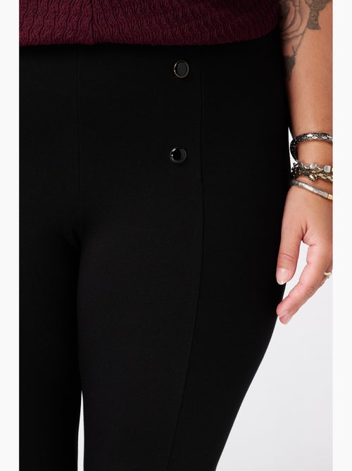 Ms Mode Legging gilet long à fermeture boutonnée - Kiabi Ms Mode Legging gilet long à fermeture boutonnée - Kiabi