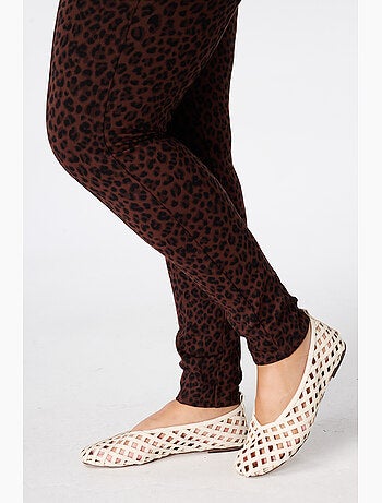 Ms Mode Legging legging à imprimé animal