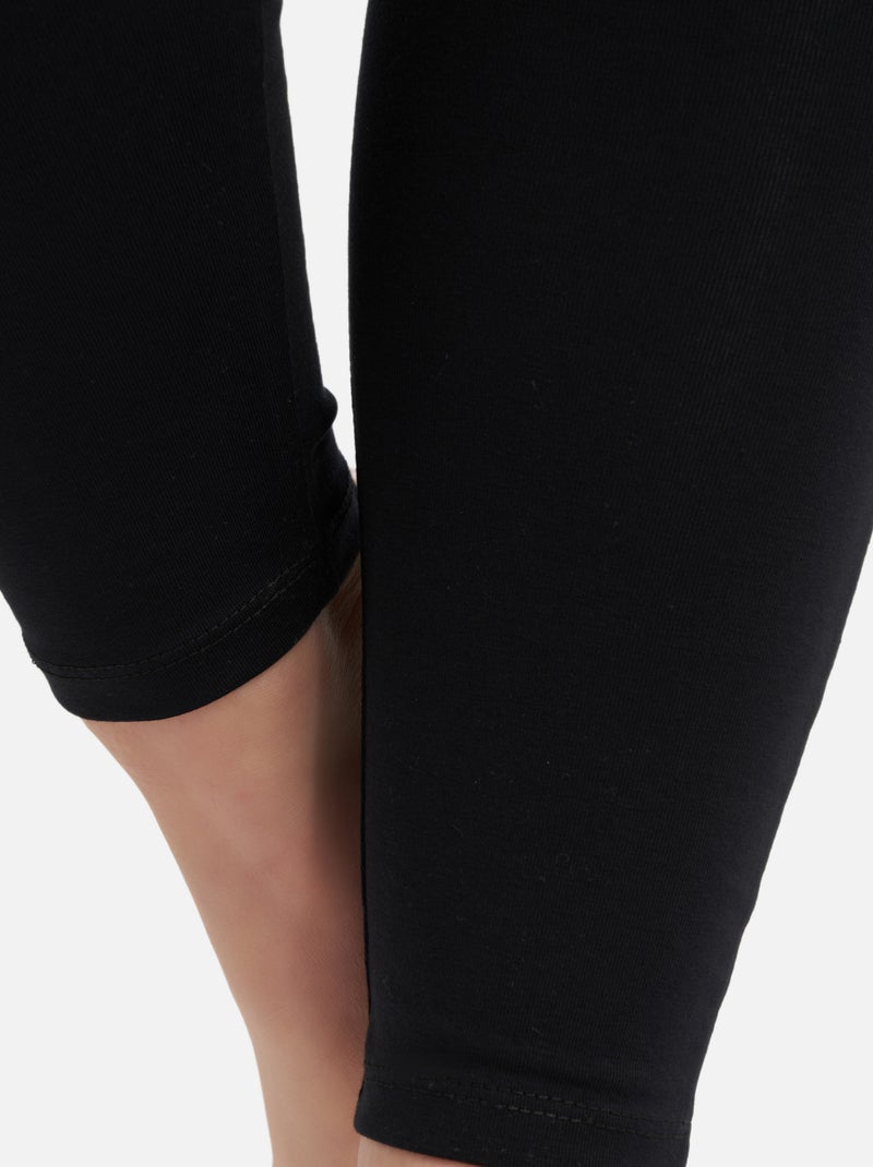 MS MODE Legging Lot de deux leggings Noir - Kiabi