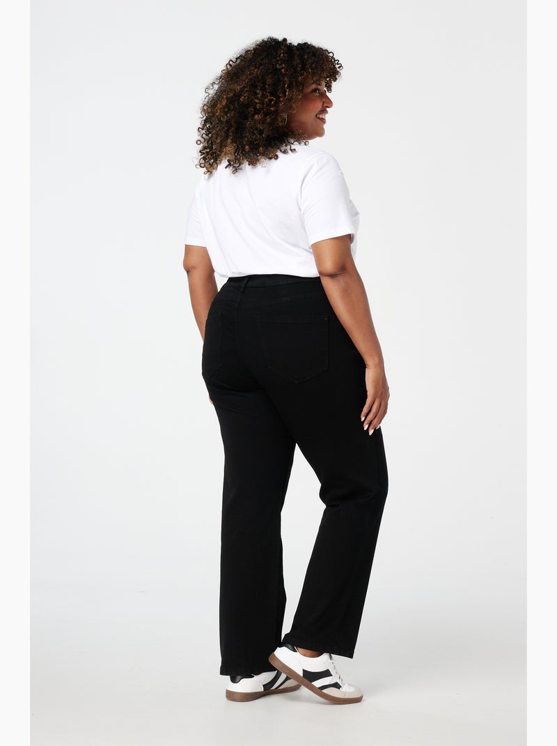 Ms mode longueur 32 | jean straight leg lily Noir - Kiabi