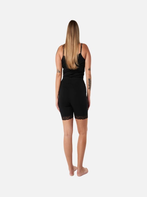 Ms mode lot de 2 leggings courts avec dentelle - Kiabi Ms mode lot de 2 leggings courts avec dentelle - Kiabi