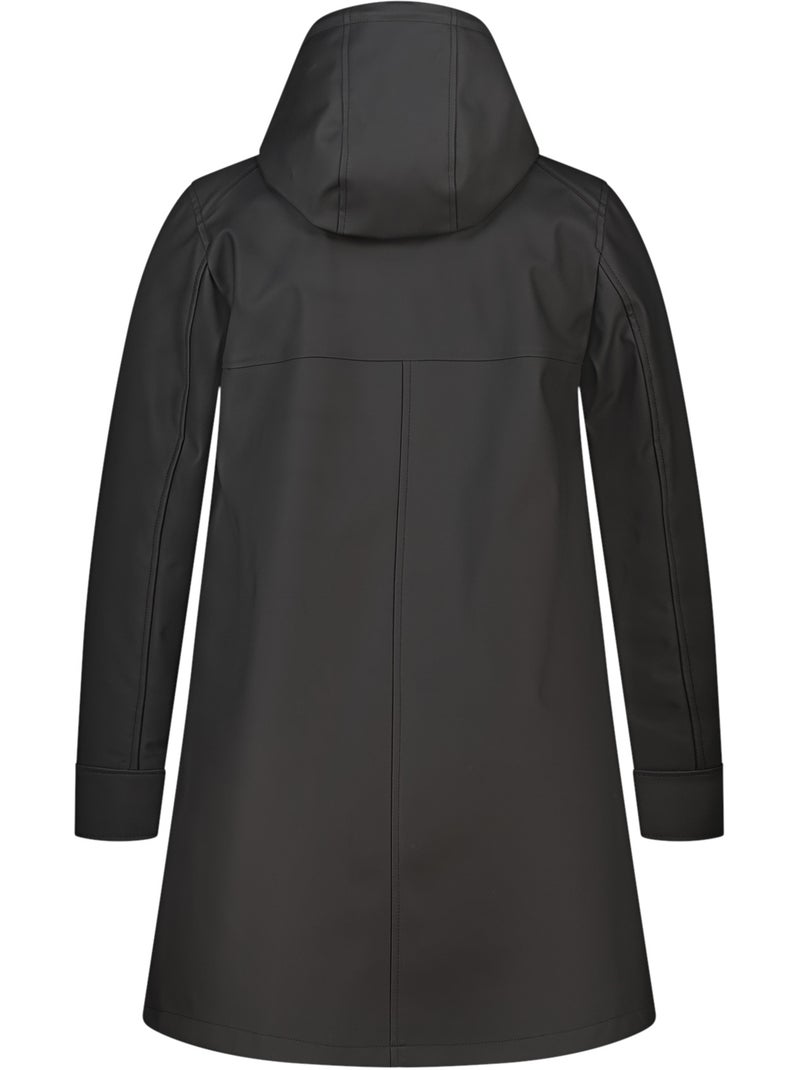 Ms mode mackintosh avec capuchon Noir - Kiabi