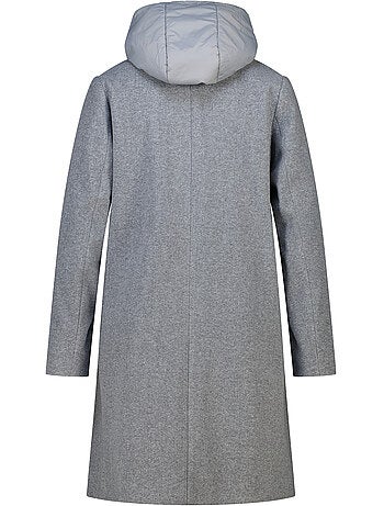 Ms mode manteau à capuche