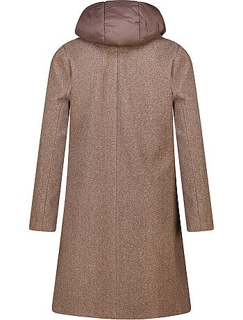 Ms mode manteau à capuche