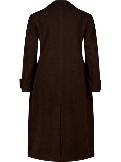 Ms mode manteau à fermeture boutonnée - Kiabi