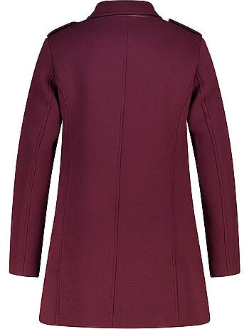 Ms mode manteau à fermeture éclair