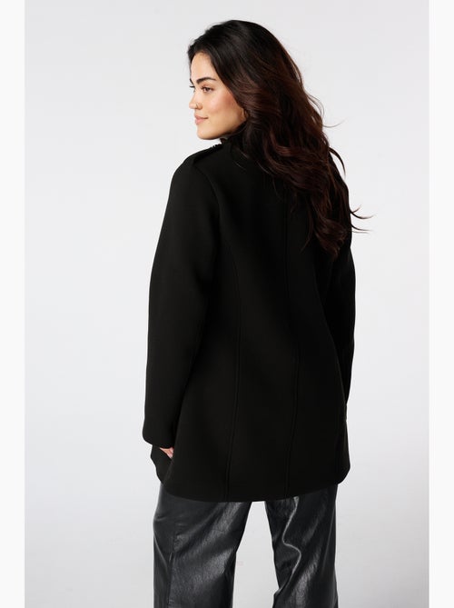 Ms mode manteau à fermeture éclair - Kiabi
