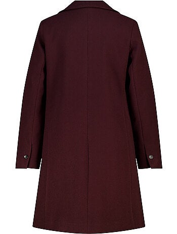 Ms mode manteau court à boutons