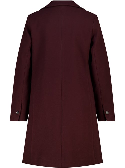 Ms mode manteau court à boutons - Kiabi