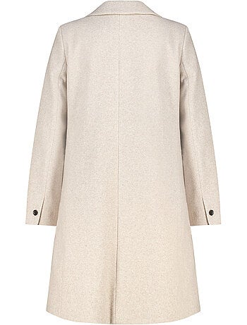 Ms mode manteau court à boutons