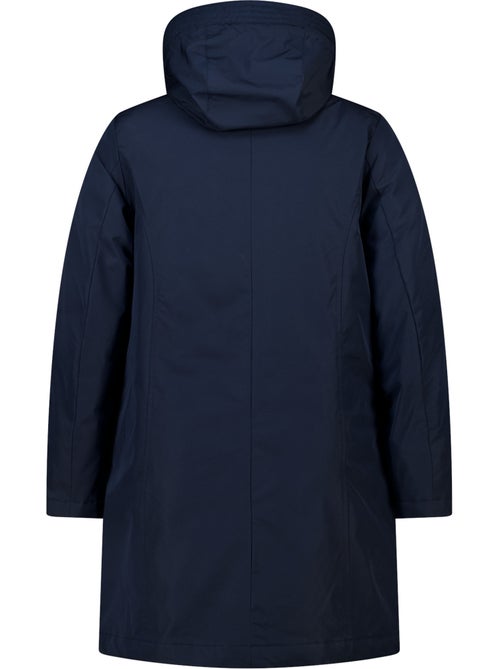 Ms mode manteau long doublé avec capuche - Kiabi