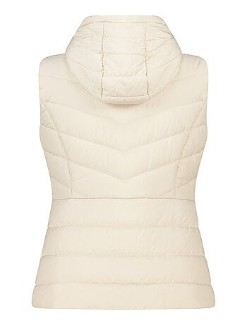 MS MODE Manteaux Gilet matelassé avec capuche