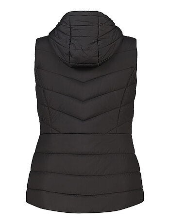 MS MODE Manteaux Gilet matelassé avec capuche