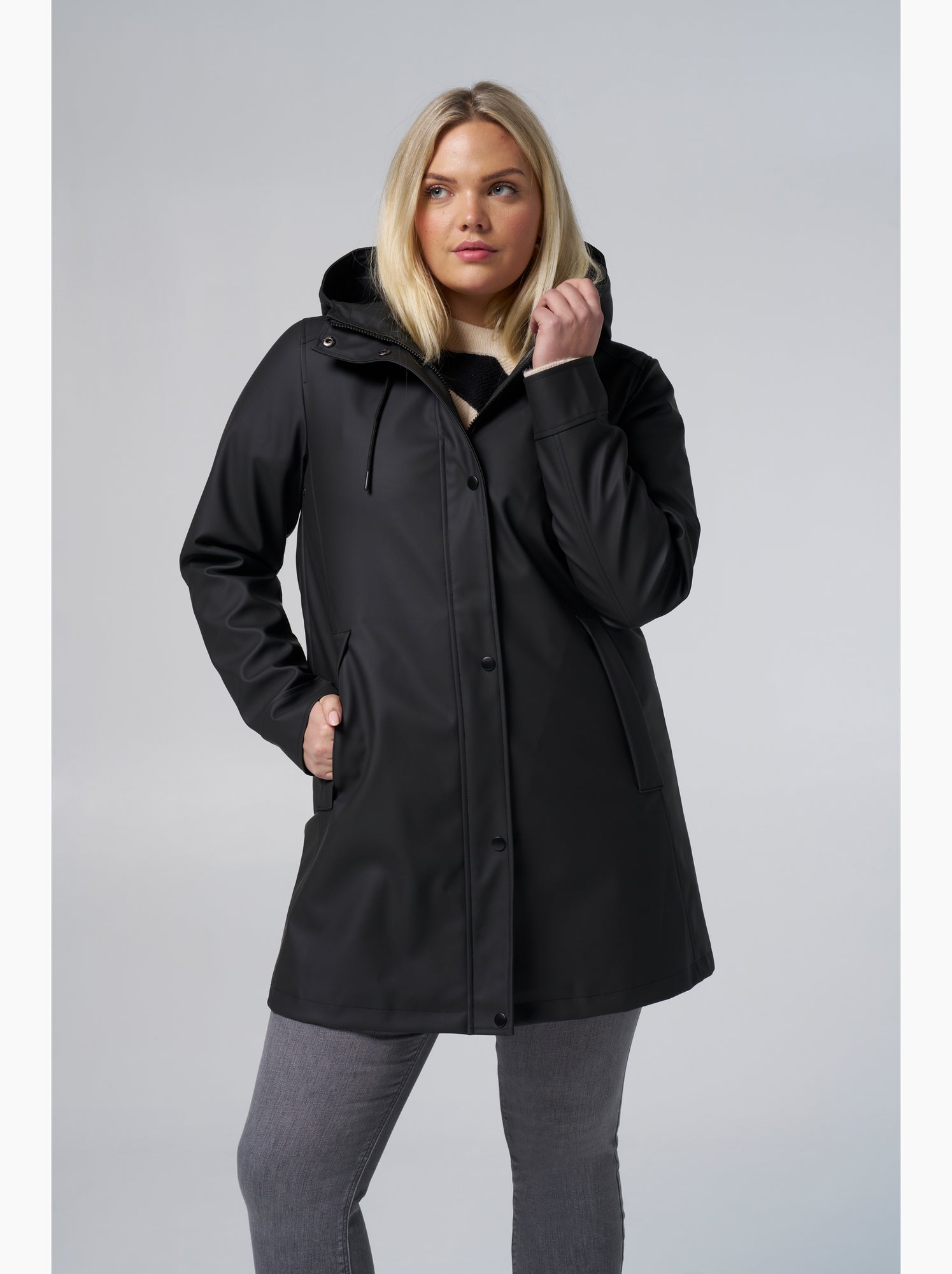 manteau grande taille femme