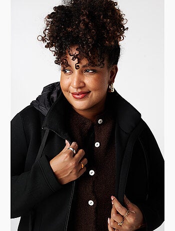 MS MODE Manteaux Manteau à capuche