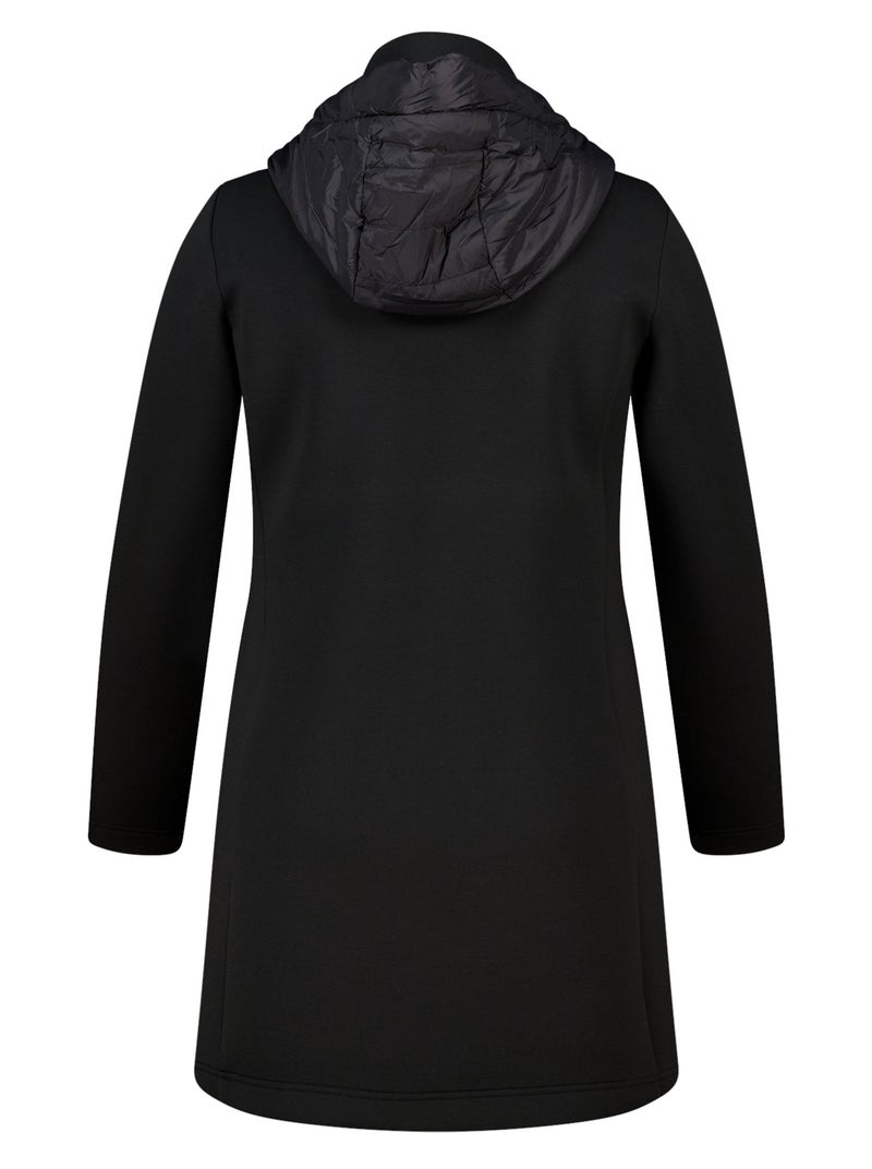 MS MODE Manteaux Manteau à capuche Noir - Kiabi
