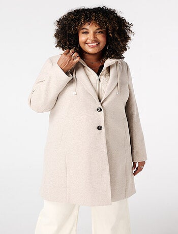 MS MODE Manteaux Manteau à capuche