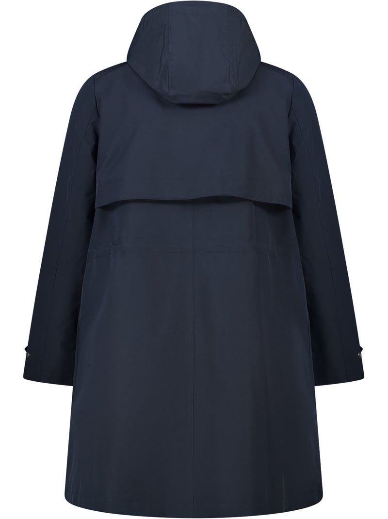MS MODE Manteaux Manteau déperlant Bleu Bleu - Kiabi