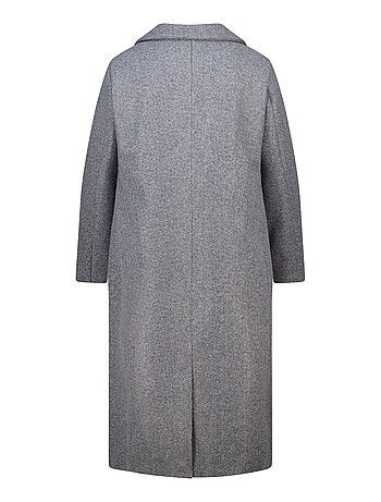 MS MODE Manteaux Manteau long avec fermeture à boutons