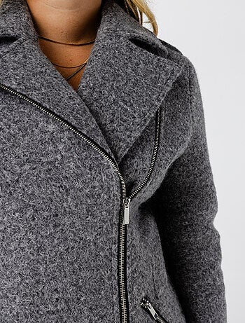 MS MODE Manteaux Veste à fermeture éclair