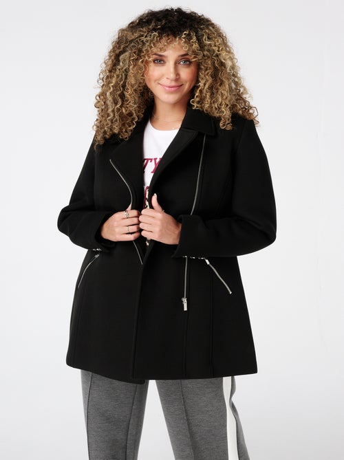 MS MODE Manteaux Veste avec fermeture éclair - Kiabi