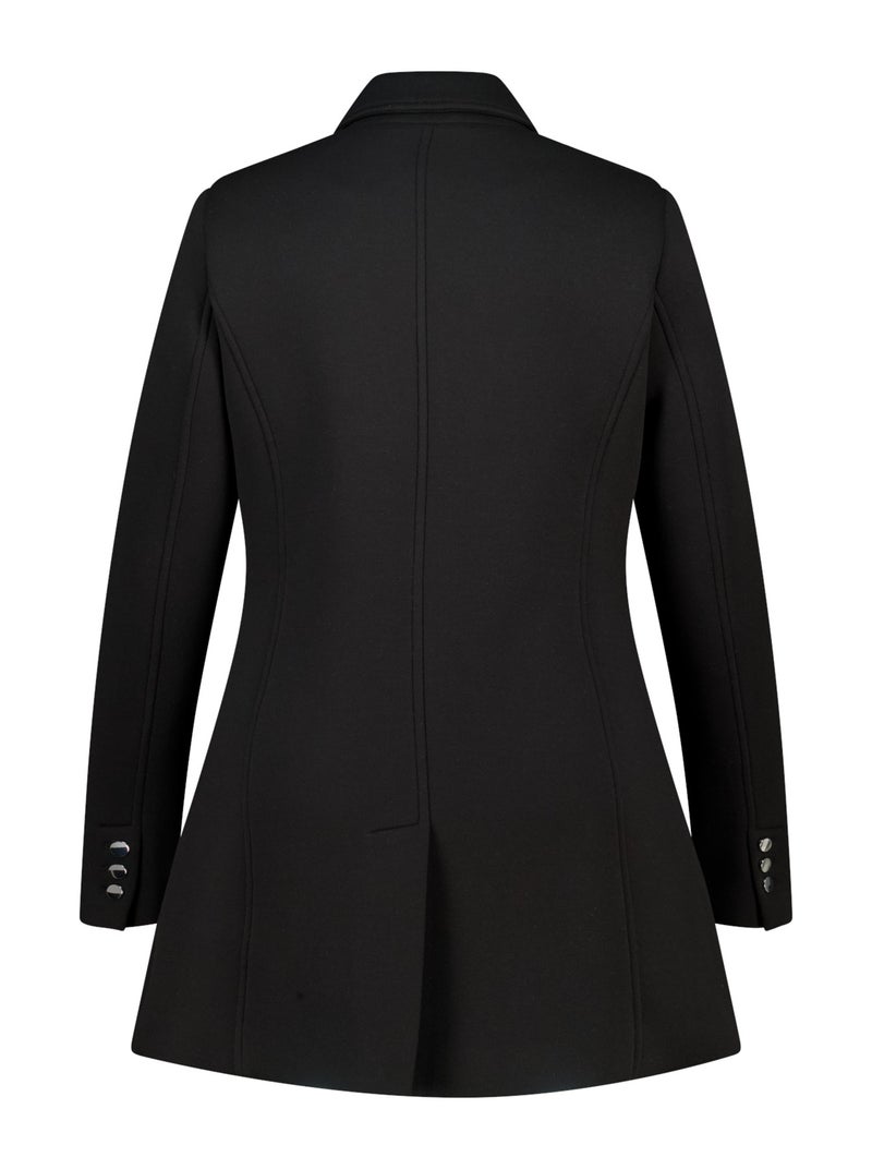 MS MODE Manteaux Veste avec fermeture éclair Noir - Kiabi